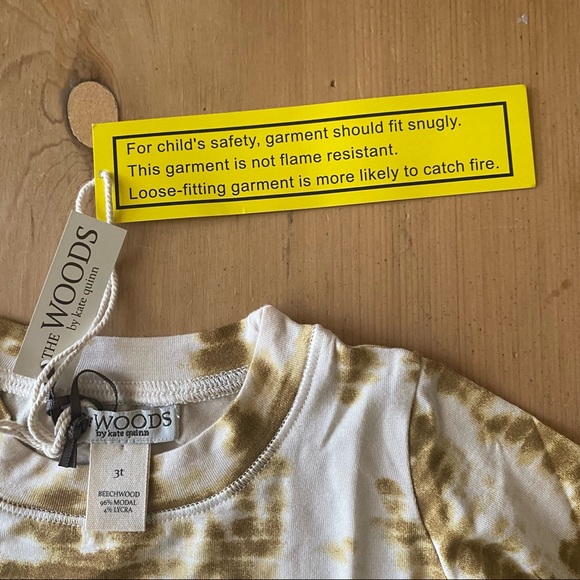 NWT✨ Kate Quinn “The Woods” • Tie Die Pajama 3T - Picture 3 of 4